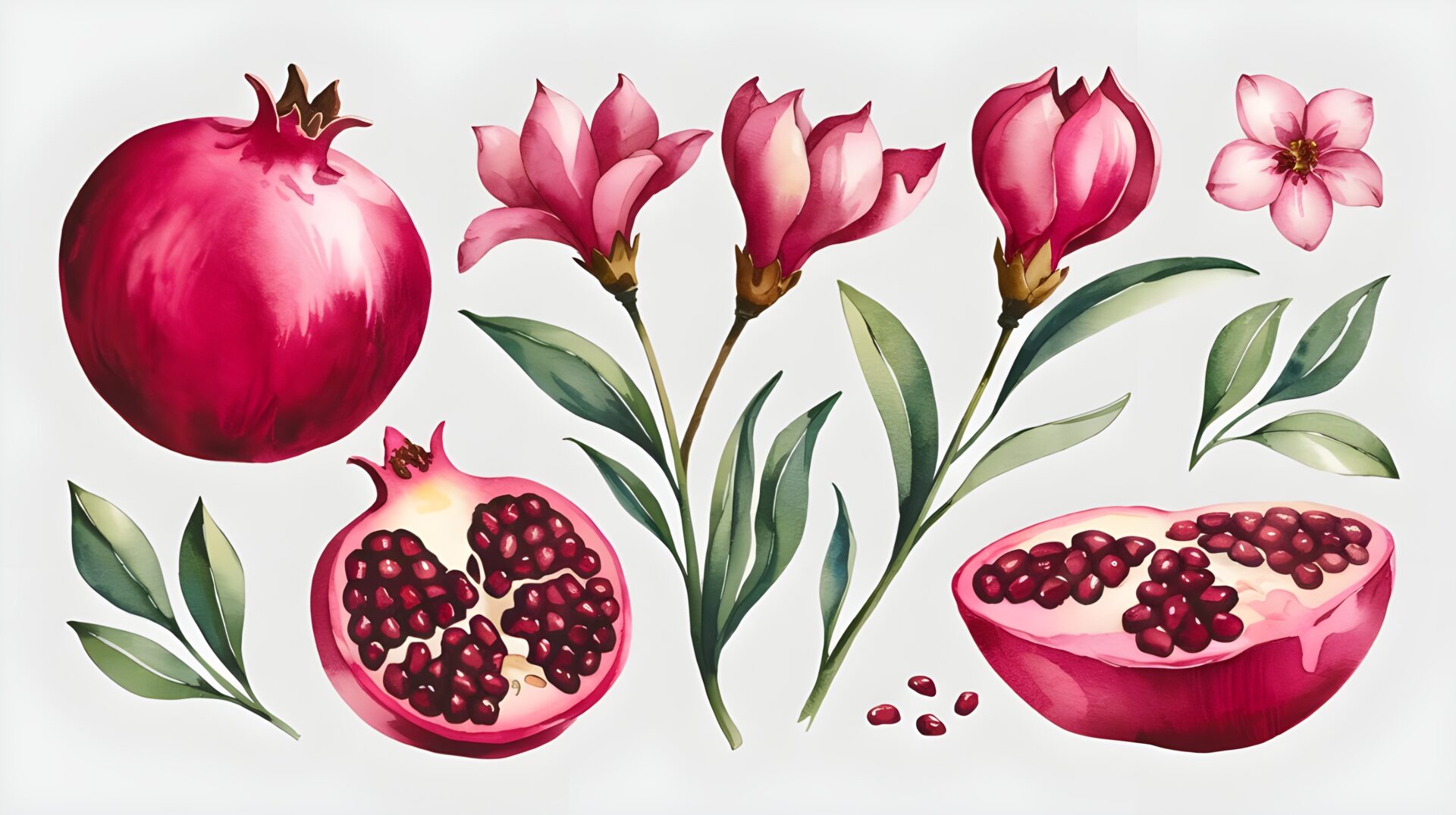 pomegranate-fruit-food-red-ripe-healthy-juicy-sweet-organic-red-pomegranate-diet-pomegranate-fruit-pomegranate-leaf-sweet-pomegranate-ripe-pomegranate-natural-nutrition-snack-vitamin