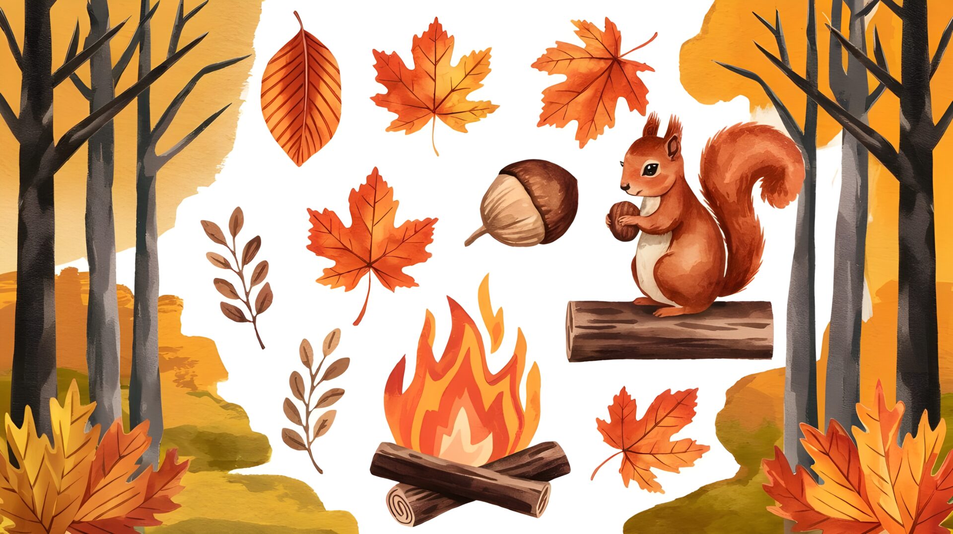 autumn-watercolor-illustrations-autumn-watercolor-fall-autumn-fall-season-autumn-leaves-leaf-leaves-watercolor-autumn-background-thanksgiving-culture-celebration-happy-thanksgiving-copy